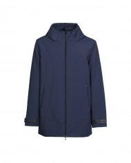 MUSEUM Giacca Uomo Russel 2022 con Cappuccio Impermeabile 037 DEEP ...