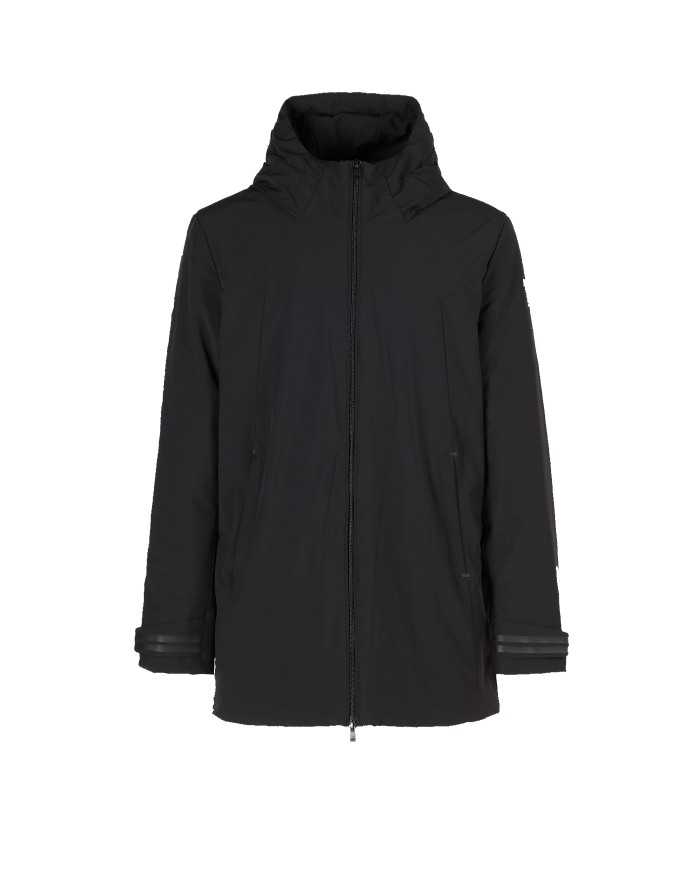 MUSEUM Giacca Uomo Russel 2022 con Cappuccio Impermeabile 002 BLACK... MUSEUM Giacca Uomo Russel 2022 con Cappuccio Impermeabile 002 BLACK...
