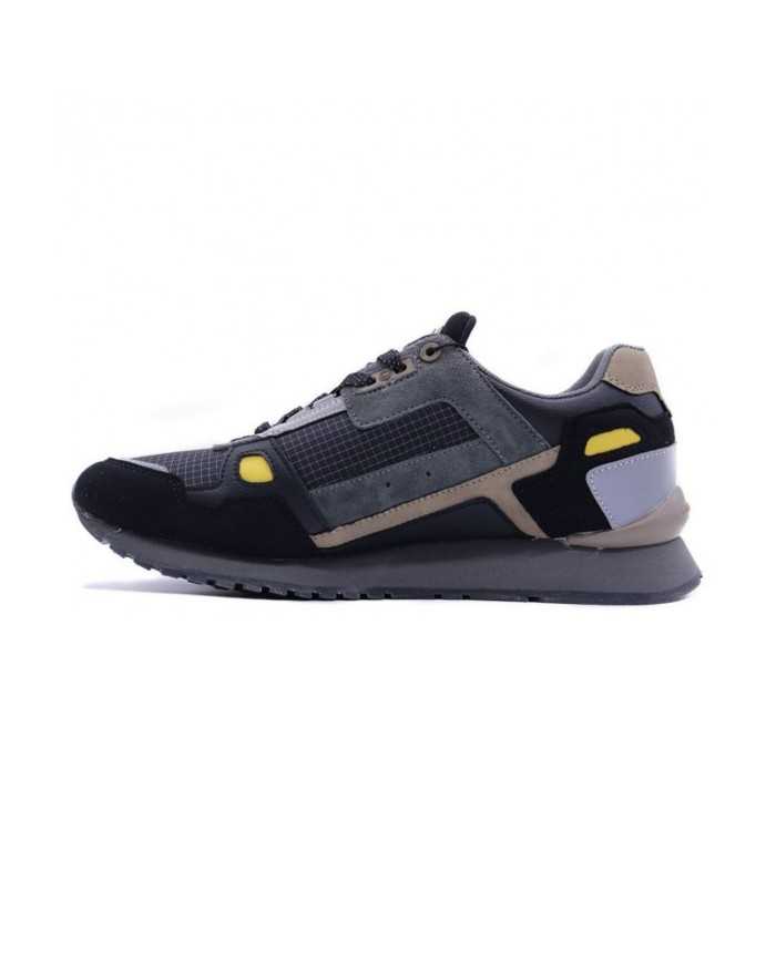 sneakers nere da uomo con inserti gialli e scritta logata | COLMAR sneakers nere da uomo con inserti gialli e scritta logata | COLMAR