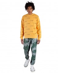 felpa arancio da uomo con motivo logato all-over | RICHMOND felpa arancio da uomo con motivo logato all-over | RICHMOND