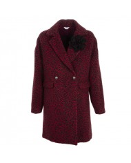 LIU JO Cappotto Donna A-TI Foderato Giacca Leopardata Maculata Ross... LIU JO Cappotto Donna A-TI Foderato Giacca Leopardata Maculata Ross...