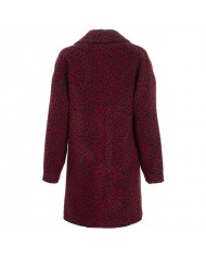 LIU JO Cappotto Donna A-TI Foderato Giacca Leopardata Maculata Ross... LIU JO Cappotto Donna A-TI Foderato Giacca Leopardata Maculata Ross...