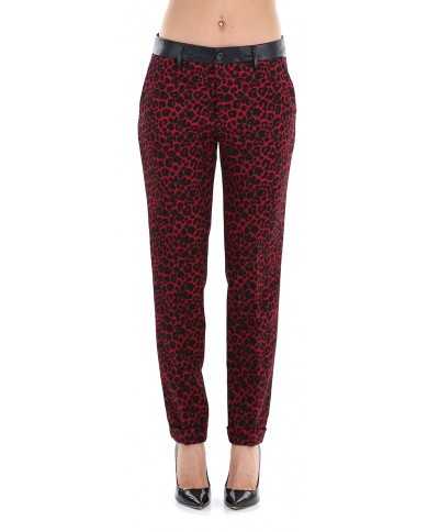 LIU JO Pantaloni Donna A-TI Gamba Slim Cinta Eco Pelle Leopardati R... LIU JO Pantaloni Donna A-TI Gamba Slim Cinta Eco Pelle Leopardati R...