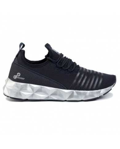Sneakers navy/silver uomo con suola poligonale | EA7 Sneakers navy/silver uomo con suola poligonale | EA7
