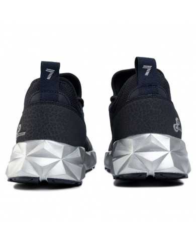Sneakers navy/silver uomo con suola poligonale | EA7 Sneakers navy/silver uomo con suola poligonale | EA7