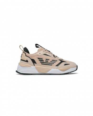 sneakers sand dollar/green garden da uomo con logo stripes | EA7