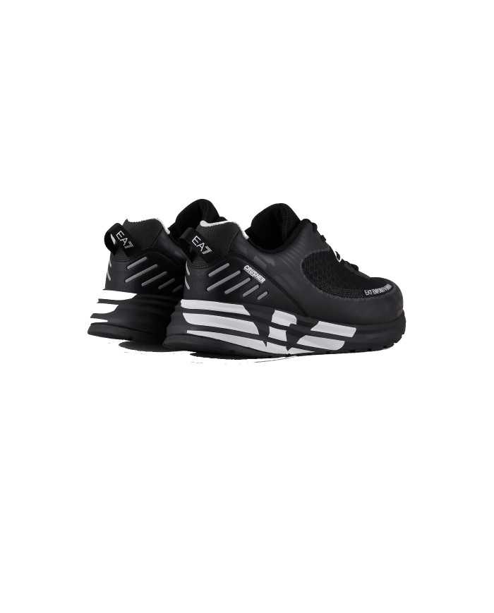sneakers running black/white da uomo con logo su intersuola | EA7 sneakers running black/white da uomo con logo su intersuola | EA7