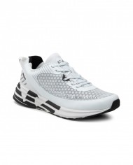 sneakers running white/black da uomo con logo su intersuola | EA7 sneakers running white/black da uomo con logo su intersuola | EA7