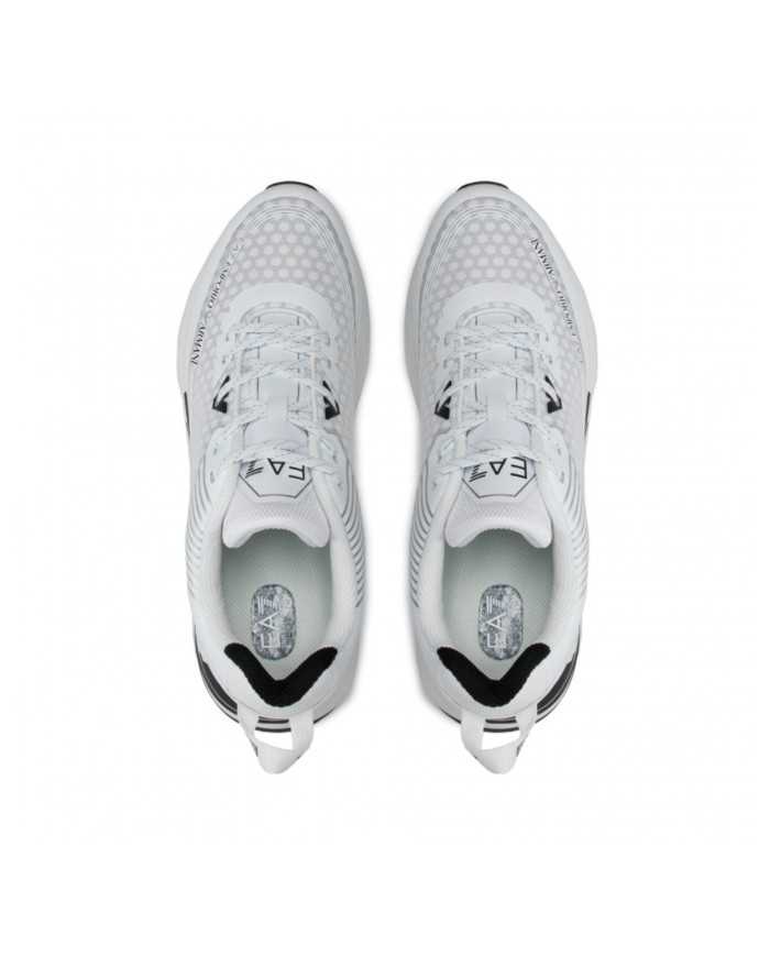 sneakers running white/black da uomo con logo su intersuola | EA7 sneakers running white/black da uomo con logo su intersuola | EA7
