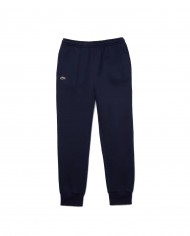 pantaloni tuta blu navy da uomo con coccodrillo ricamato | LACOSTE