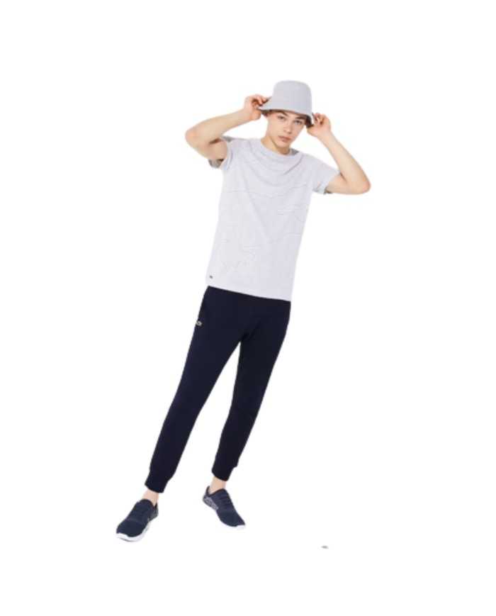 pantaloni tuta blu navy da uomo con coccodrillo ricamato | LACOSTE pantaloni tuta blu navy da uomo con coccodrillo ricamato | LACOSTE