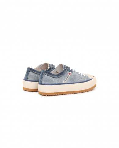 sneakers light blue e vintage indigo da uomo con logo stripes | DIESEL sneakers light blue e vintage indigo da uomo con logo stripes | DIESEL