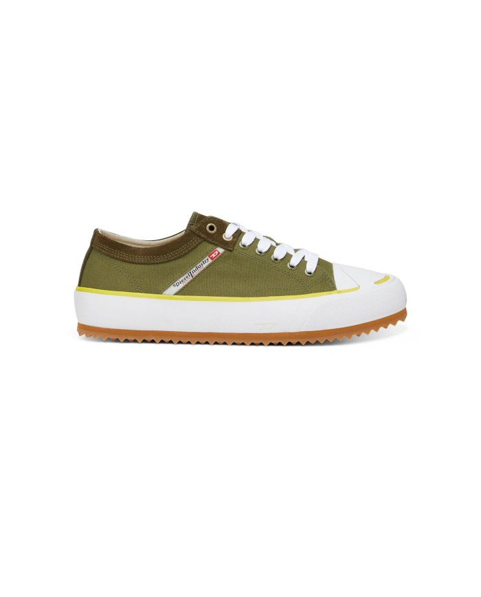 sneakers basse avocado da uomo con logo stripes oblique DIESEL