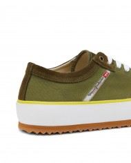 sneakers basse avocado da uomo con logo stripes oblique | DIESEL sneakers basse avocado da uomo con logo stripes oblique | DIESEL