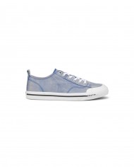 sneakers basse nautic blue da uomo logate sul retro | DIESEL sneakers basse nautic blue da uomo logate sul retro | DIESEL