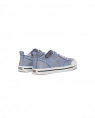 sneakers basse nautic blue da uomo logate sul retro | DIESEL sneakers basse nautic blue da uomo logate sul retro | DIESEL