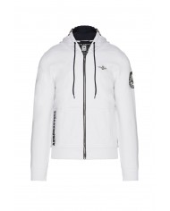 felpa off white da uomo con vari loghi ricamati | AREONAUTICA MILITARE