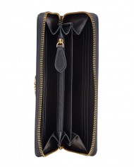 portafoglio nero da donna con placca LOVE BIRDS DIAMOND CUT | PINKO portafoglio nero da donna con placca LOVE BIRDS DIAMOND CUT | PINKO