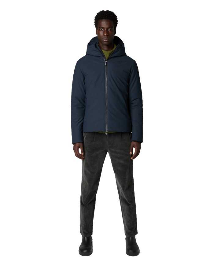 giacca impermeabile blue black da uomo | SAVE THE DUCK giacca impermeabile blue black da uomo | SAVE THE DUCK