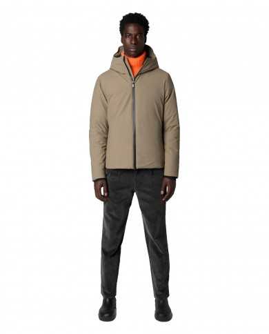 giacca impermeabile mud grey da uomo | SAVE THE DUCK