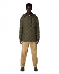 piumino laurel green da uomo logato su manica | SAVE THE DUCK piumino laurel green da uomo logato su manica | SAVE THE DUCK