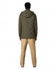 piumino laurel green da uomo logato su manica | SAVE THE DUCK piumino laurel green da uomo logato su manica | SAVE THE DUCK