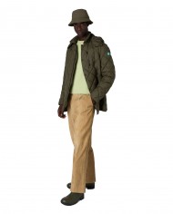 piumino laurel green da uomo logato su manica | SAVE THE DUCK piumino laurel green da uomo logato su manica | SAVE THE DUCK