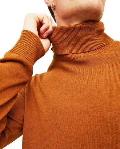 JACK & JONES Maglia Uomo 12157417 EMIL A-EE Misto Cotone Dolcevita ...