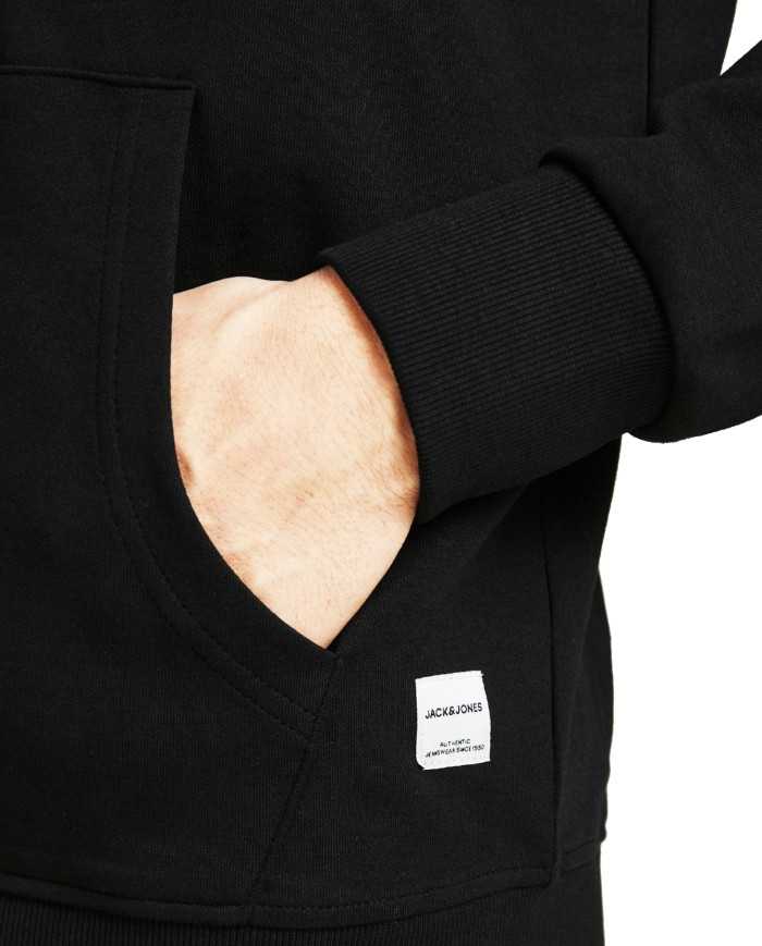 JACK & JONES Felpa Uomo 12181901 BASIC SWEAT ZIP A-EE Cotone Spazzo... JACK & JONES Felpa Uomo 12181901 BASIC SWEAT ZIP A-EE Cotone Spazzo...