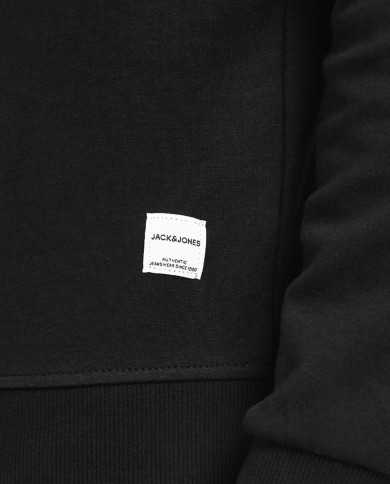 JACK & JONES Felpa Uomo 12181903 BASIC A-EE Misto Cotone Girocollo ...