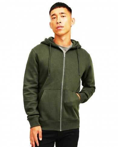 JACK & JONES Felpa Uomo 12210830 STAR A-EE Misto Cotone con cappucc...