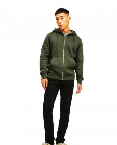 JACK & JONES Felpa Uomo 12210830 STAR A-EE Misto Cotone con cappucc...