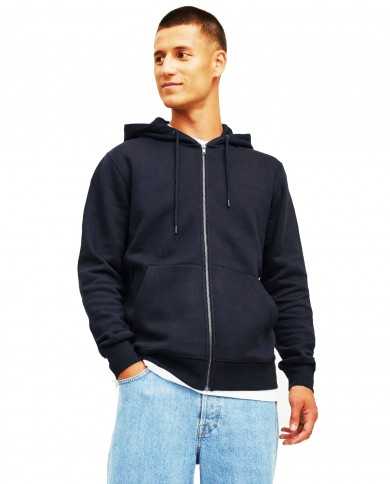 JACK & JONES Felpa Uomo 12210830 STAR A-EE Misto Cotone con cappucc...