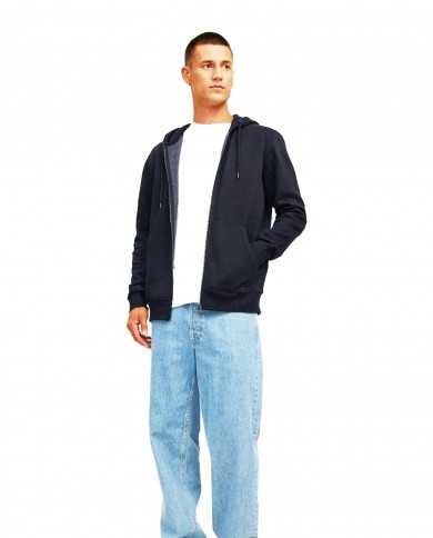 JACK & JONES Felpa Uomo 12210830 STAR A-EE Misto Cotone con cappucc...