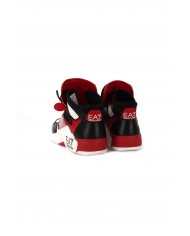 sneakers alte basket racing red/black/white da uomo logate | EA7 sneakers alte basket racing red/black/white da uomo logate | EA7