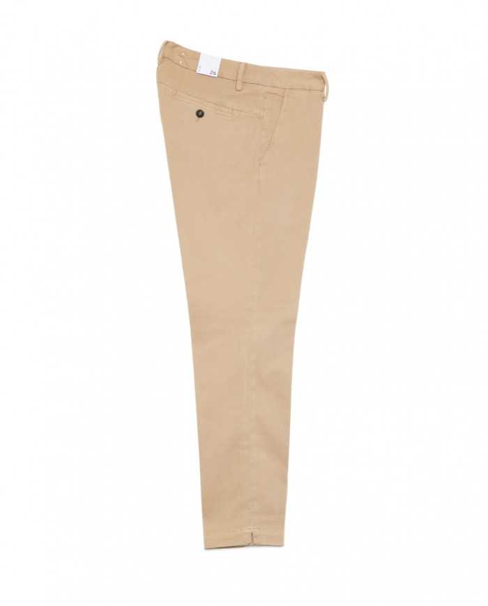 pantalone slim desert da donna con micro label | ROY ROGER'S pantalone slim desert da donna con micro label | ROY ROGER'S