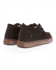 polacchino marrone da uomo effetto spazzolatura | WALK IN PITAS polacchino marrone da uomo effetto spazzolatura | WALK IN PITAS