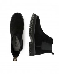 stivale chelsea nero da uomo con etichetta logata | WALK IN PITAS stivale chelsea nero da uomo con etichetta logata | WALK IN PITAS