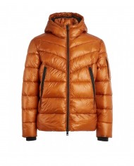 piumino oxide/arancio da uomo con imbottitura eco-friendly | HOMEWARD