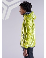 giubbotto giallo da uomo effetto gommato con fondo logato | RICHMOND