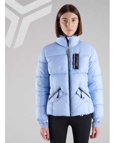 piumino sky da donna logato verticalmente sul petto | RICHMOND