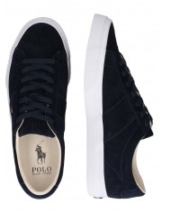 sneakers hunter navy da uomo con logo ricamato sul lato | RALPH LAUREN