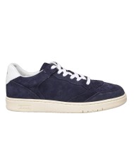 sneakers hunter navy uomo con inserti e logo ricamati | RALPH LAUREN