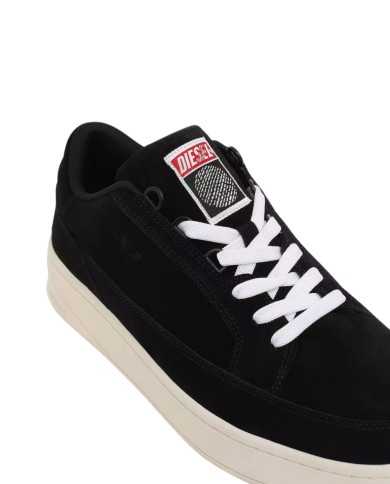 sneakers nere da uomo con patch logata anteriormente | DIESEL sneakers nere da uomo con patch logata anteriormente | DIESEL