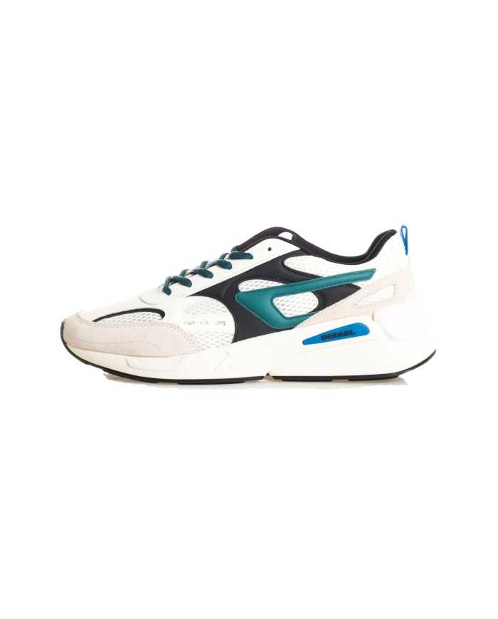 sneakers bianca da uomo con inserti vintage e scritta logata | DIESEL sneakers bianca da uomo con inserti vintage e scritta logata | DIESEL