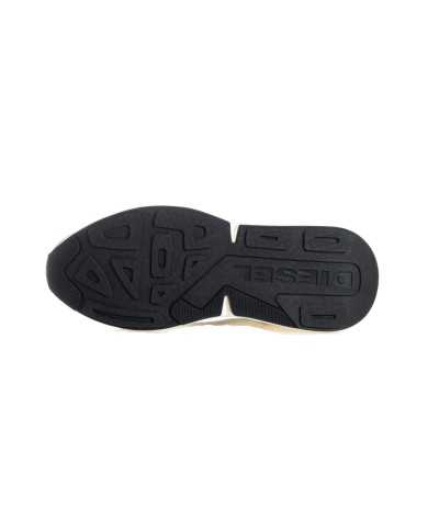 sneakers bianca da uomo con inserti vintage e scritta logata | DIESEL sneakers bianca da uomo con inserti vintage e scritta logata | DIESEL