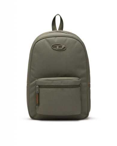 zaino verde da uomo con logo ricamato davanti | DIESEL zaino verde da uomo con logo ricamato davanti | DIESEL
