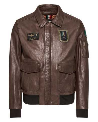 bomber modello pilota testa di moro con patch | AERONAUTICA MILITARE