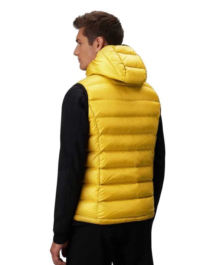 piumino gilet smanicato tiglio selvatico/interno zucca uomo | BLAUER