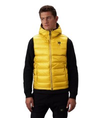piumino gilet smanicato tiglio selvatico/interno zucca uomo | BLAUER